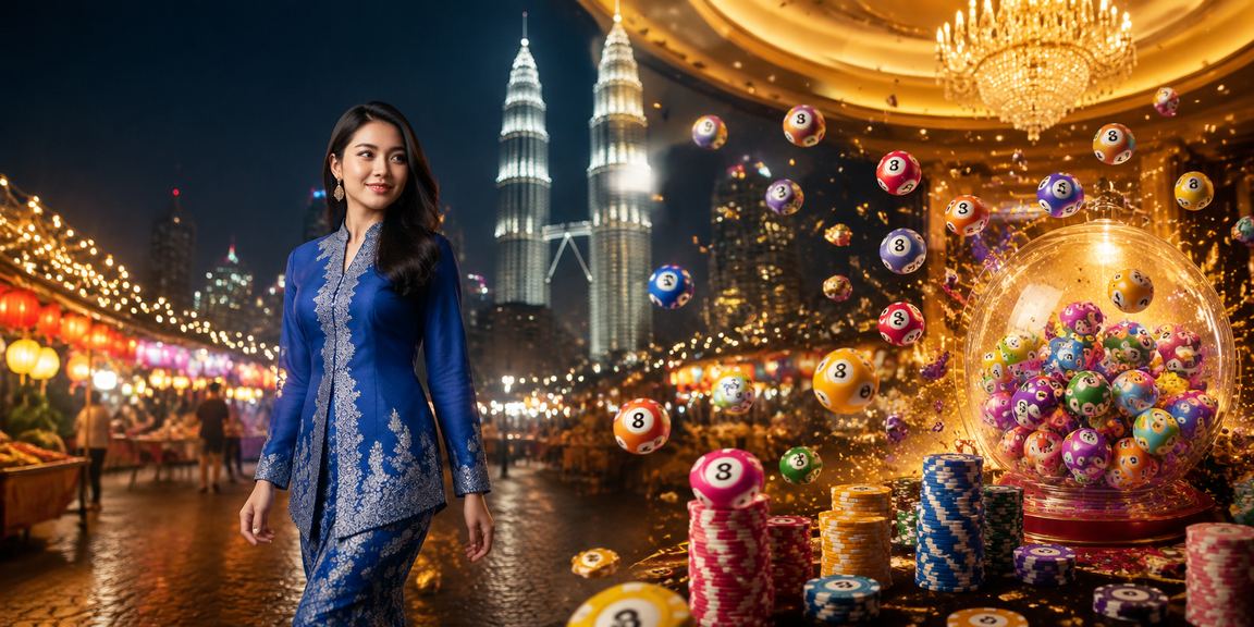 Suasana pertaruhan sukan di Kuala Lumpur dengan pakaian tradisional baju kurung