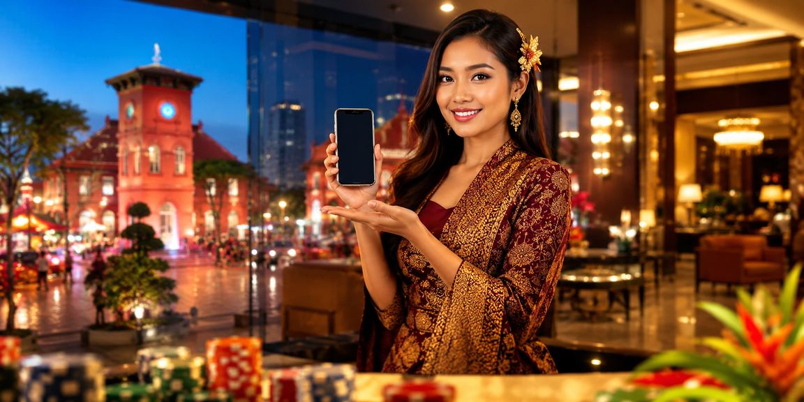 Proses deposit untuk permainan jackpot di Melaka dengan antara muka mudah alih